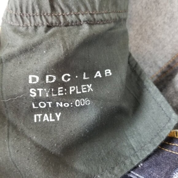 DDC Lab Made in Italy Button Fly Tall Bootcut Denim Jeans Women's 6 Mid Rise - Picture 6 of 8